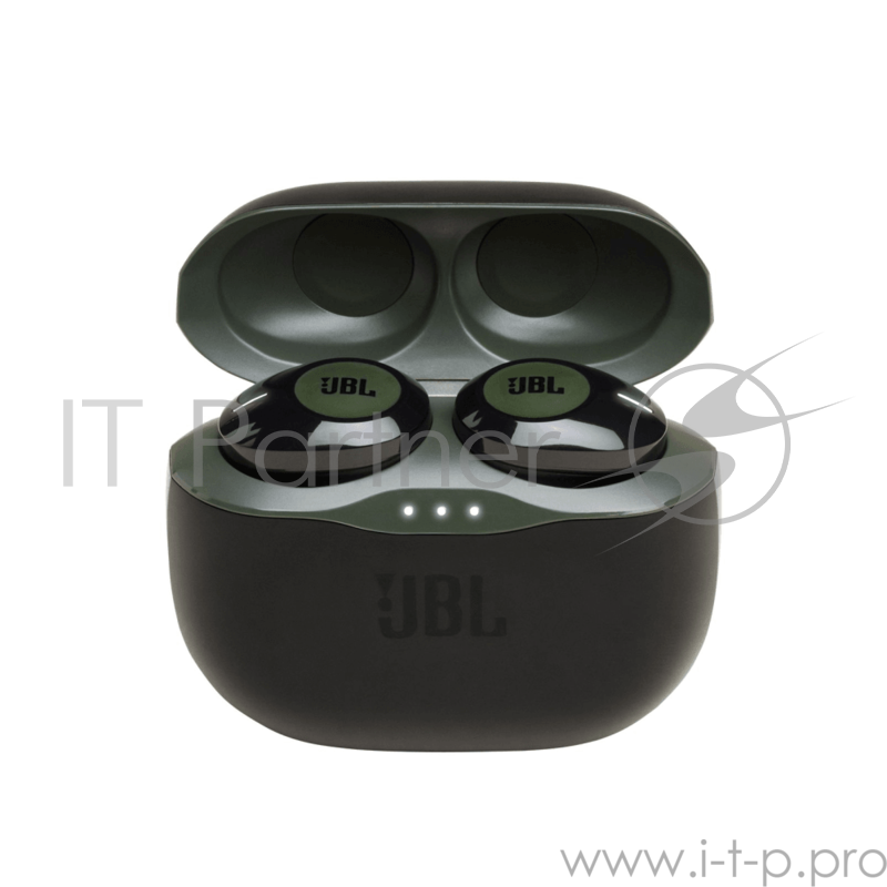 Наушники JBL Беспроводные внутриканальные наушники JBLT120TWSBLK, зеленый