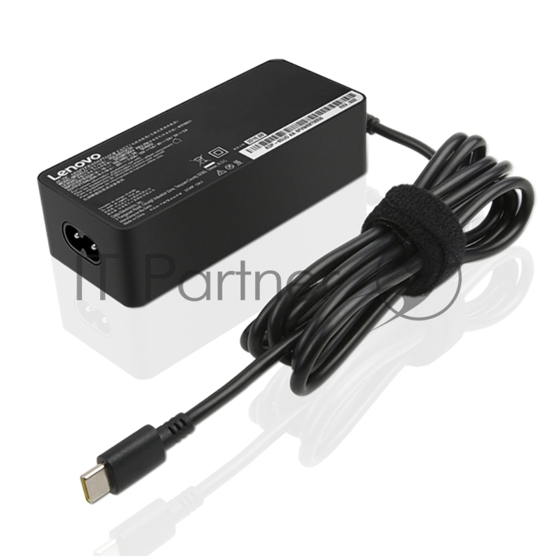 Опция для ноутбука Lenovo 65W 4X20M26272 Standard AC Adapter (USB Type-C) for (TP13, P51s. T470/470s/570. TP Yoga 370, X1 Carbon 5th Gen, X270)