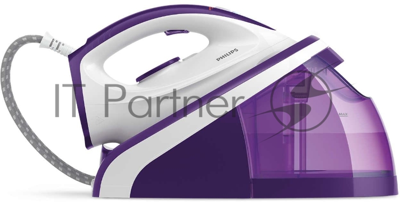 Парогенераторы и гладильные системы Philips Парогенераторы и гладильные системы Philips/ 5,2 бар, 2400 Вт, удар 200 г, пар 100г/мин, 1.1 л, Smart Calc Clean, керамическая подошва