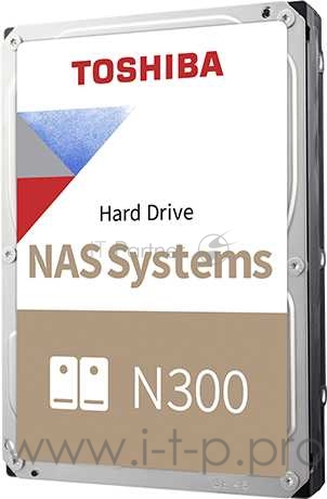 Жесткий диск Toshiba SATA-III 8Tb HDWG180EZSTA NAS N300 (7200rpm) 256Mb 3.5 Rtl