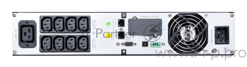 Источник бесперебойного питания Ippon Smart Winner II 3000 2700Вт 3000ВА черный