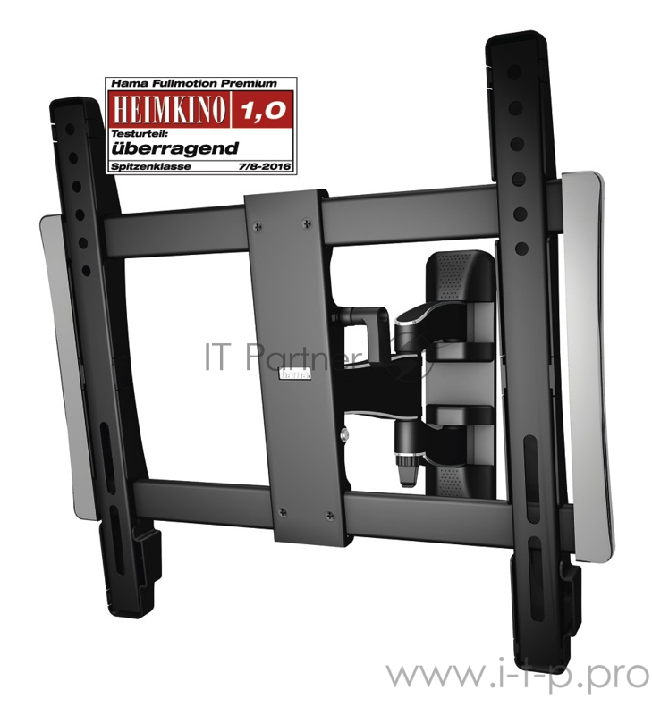 Кронштейн для телевизора Hama Fullmotion TV Premium черный 32-65 макс.50кг настенный