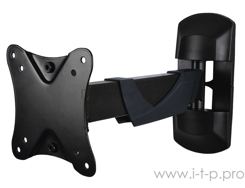 Кронштейн для телевизора Hama FULLMOTION черный 10-26 макс.25кг настенный