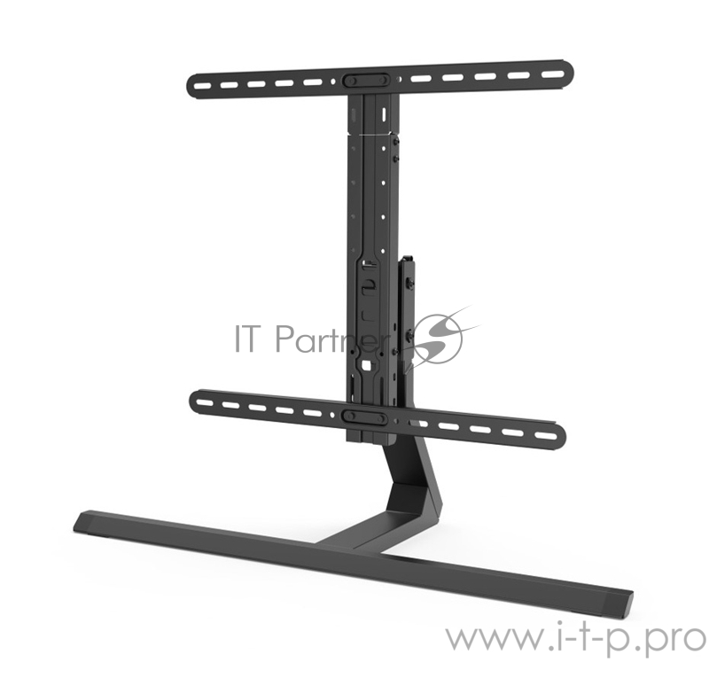 Подставка для телевизора Hama Design черный 32-65 макс.40кг настольный поворот и наклон