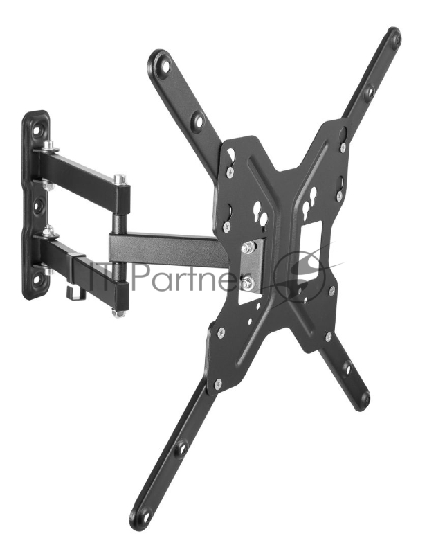 Кронштейн для телевизора Ultramounts UM 905 черный 23-55 макс.30кг настенный поворотно-выдвижной и наклонный