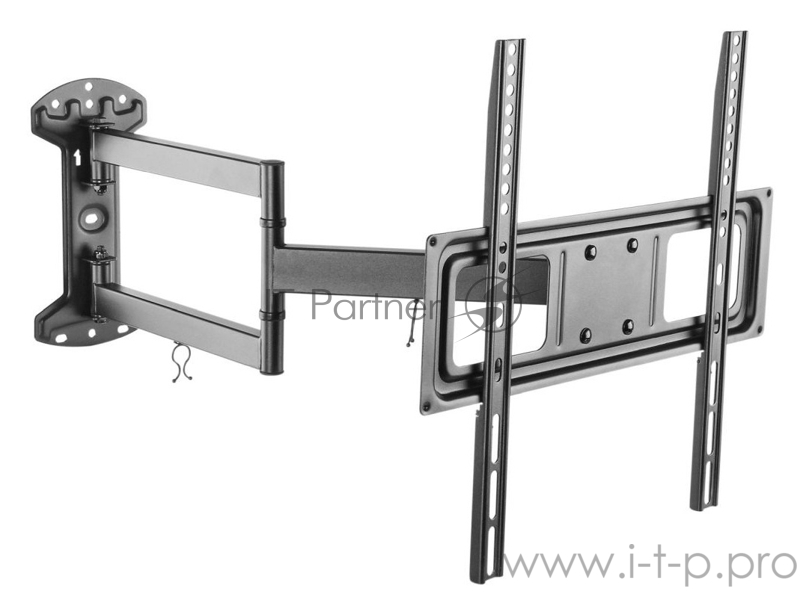 Кронштейн для телевизора Ultramounts UM 906 черный 32-55 макс.35кг настенный поворотно-выдвижной и наклонный