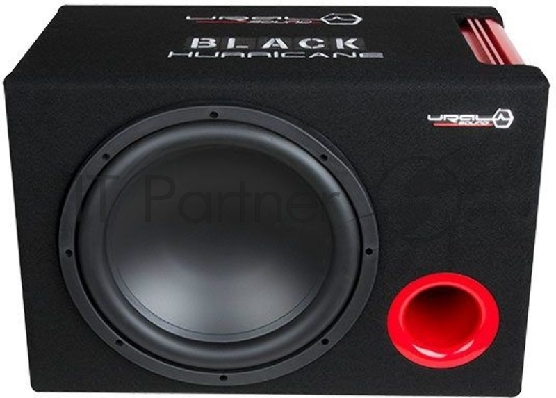 Сабвуфер автомобильный Ural AS-D12.A Black Hurricane 300Вт активный