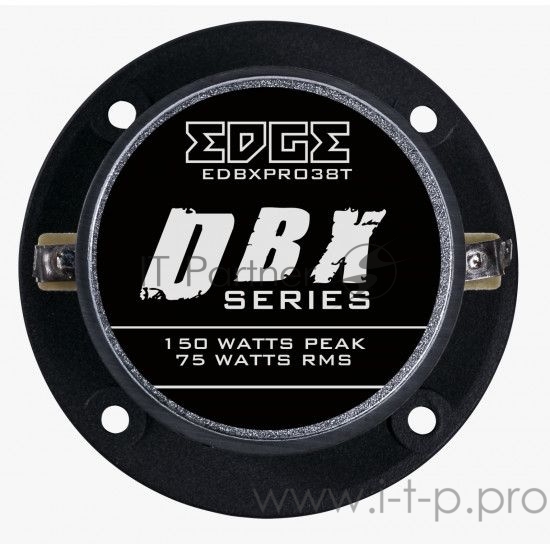 Колонки автомобильные Edge EDBXPRO38T-E0 (без решетки) 150Вт 105дБ 4Ом 9.5см (3.7дюйм) (ком.:2кол.) твитер однополосные