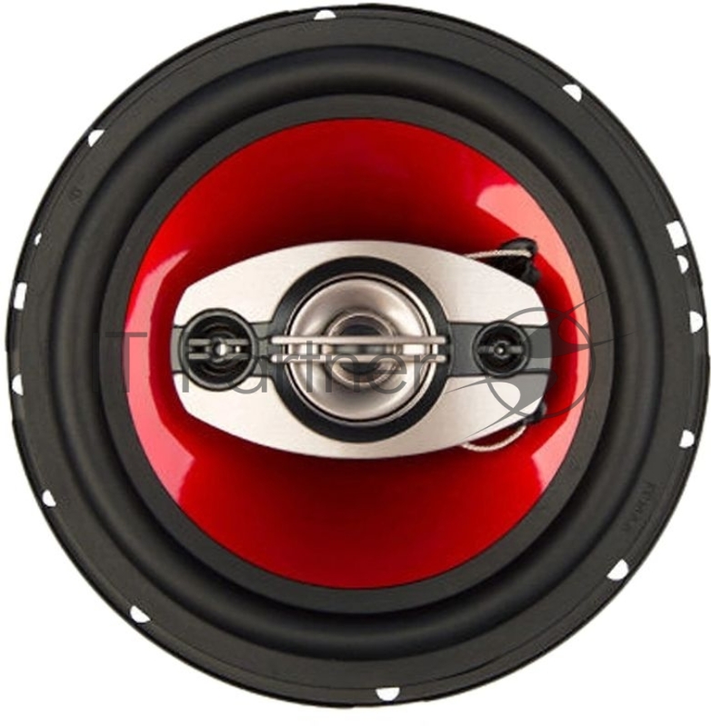 Колонки автомобильные Ural AS-C1647 Red (без решетки) 140Вт 92дБ 4Ом 16.5см (6 1/2дюйм) (ком.:2кол.) коаксиальные четырехполосные