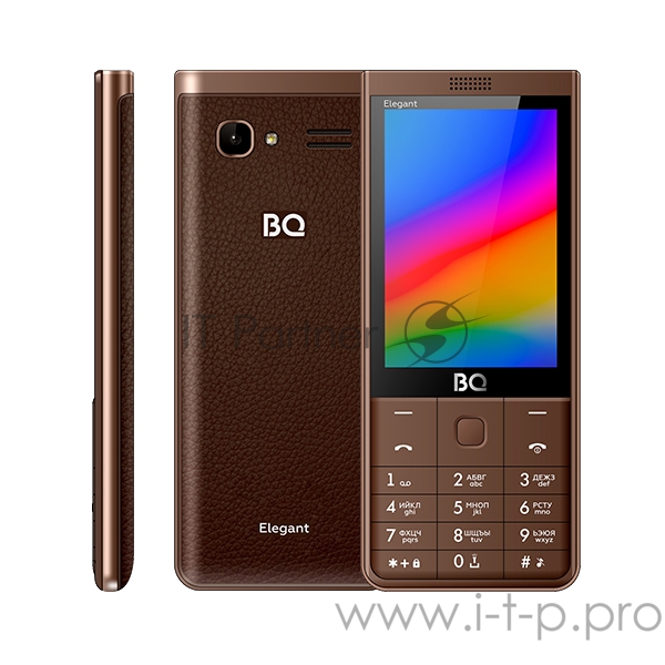 Мобильный телефон BQ 3595 Elegant Brown MTK 6261D, 1, 260 MHz, Nuclues, 32 MB, 32 MB, 2G GSM 900/1800 мГц, Bluetooth Версия 2.1 Экран: 2.4 , 240*320, Основная камера: 0.3 MP, инт. отсутствует, Фронтальная камера: , Кол-во СИМ: 2, Mini, Mini, карта па