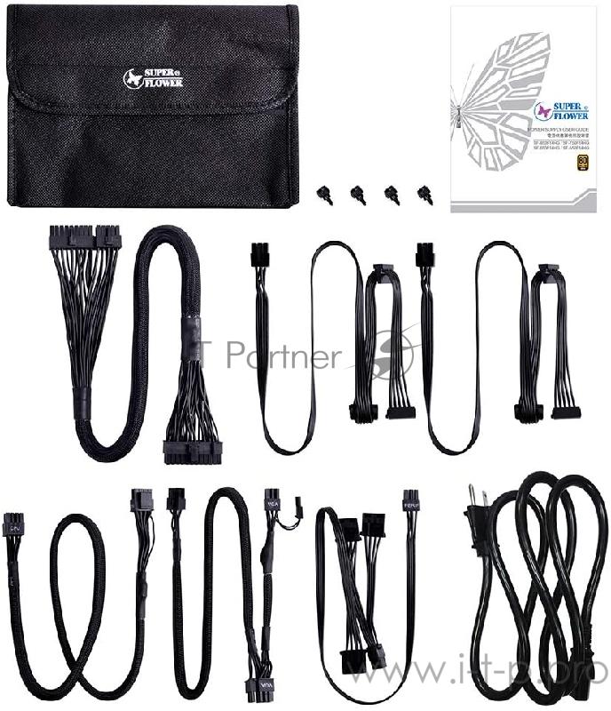 блок питания 550 Ватт Super Flower Power Supply Leadex Gold III, 550W, ATX, 130mm, 6xSATA, 2xPCI-E(6+2), APFC, 80+ Gold, Full Modular