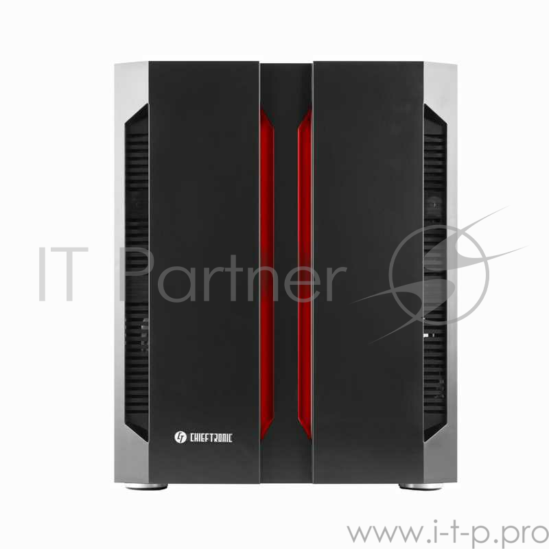 Корпус Chieftec Chieftronic Gaming case, Gaming case,w/1x RGB,fan controller,side Glass door. mATX. GM-01B-OP