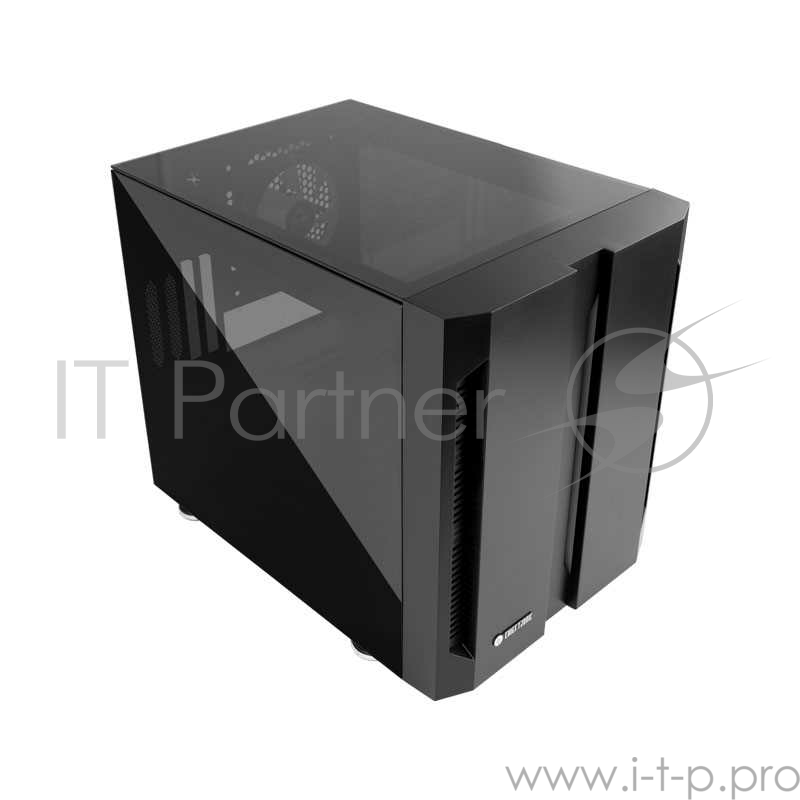 Корпус Chieftec Chieftronic Gaming case, Gaming case,w/1x RGB,fan controller,side Glass door. mATX. GM-01B-OP