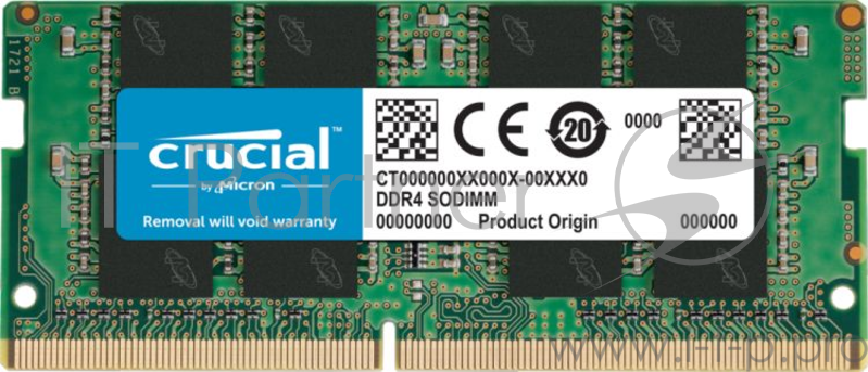Crucial DRAM 16GB DDR4-2666 SODIMM, EAN: 649528903563