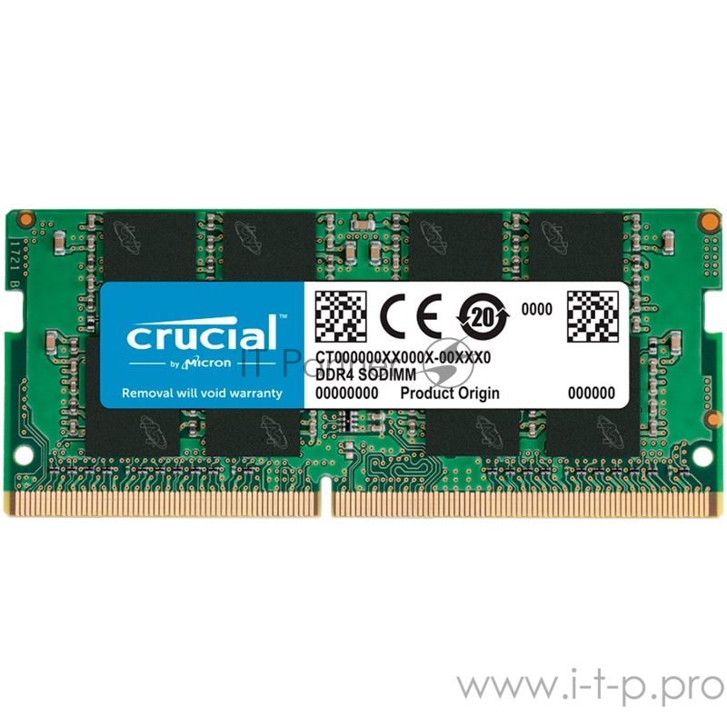 Crucial DRAM 16GB DDR4-3200 SODIMM, EAN: 649528903600