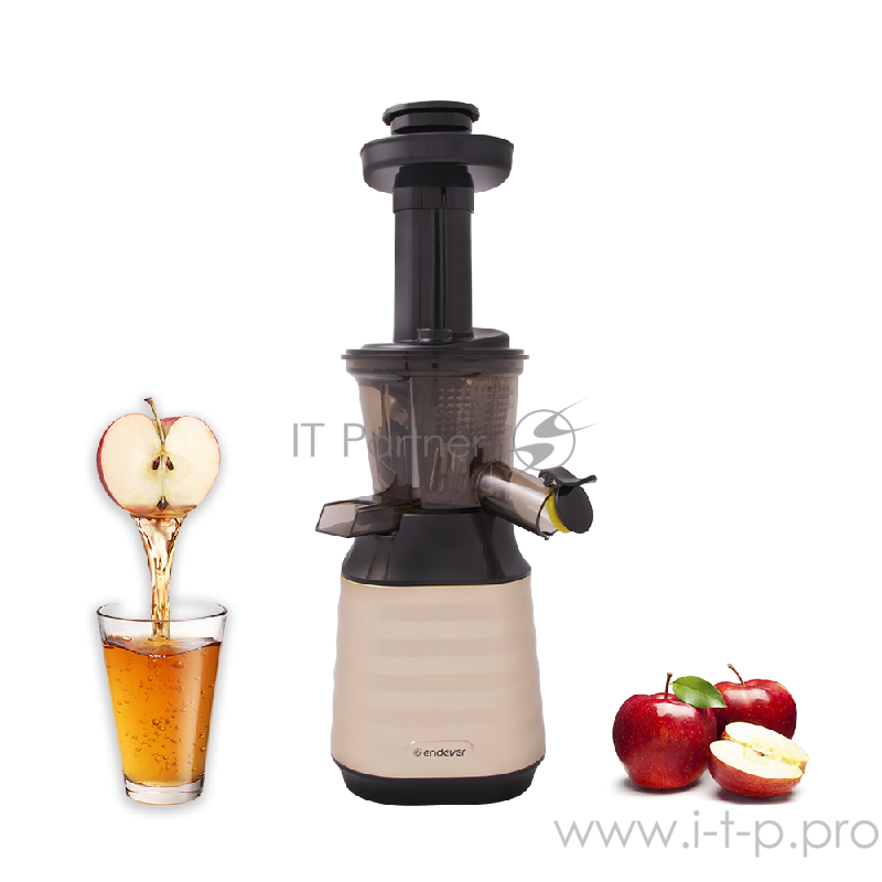 Соковыжималка Endever Sigma 89, черный/золотой