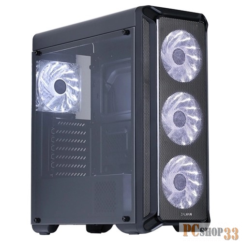 Корпус MidiTower Zalman i3 Black