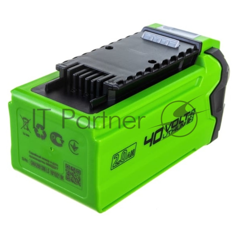 Аккумулятор GreenWorks G40B2 40V, 2 А.ч (2926907)