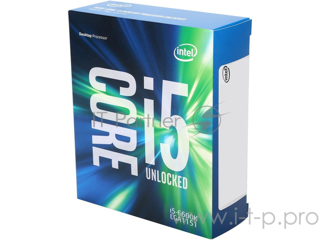 Процессор Intel Core i5 6600K Soc-1151 (3.5GHz/Intel HD Graphics 530)Box w/o cooler