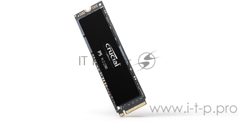 Твердотельный накопитель Crucial P5 SSD 250GB, M.2 (2280), PCIe Gen 3.0, NVMe, R3400/W1400, 150 TBW