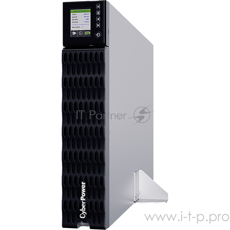 Источник бесперебойного питания UPS CyberPower OL6KERTHD Online 6000VA/6000W USB/RS-232+ Сухой контакт/EPO/SNMPslot (IEC C19 x 2, IEC C13 x 4, 1 клеммная колодка)