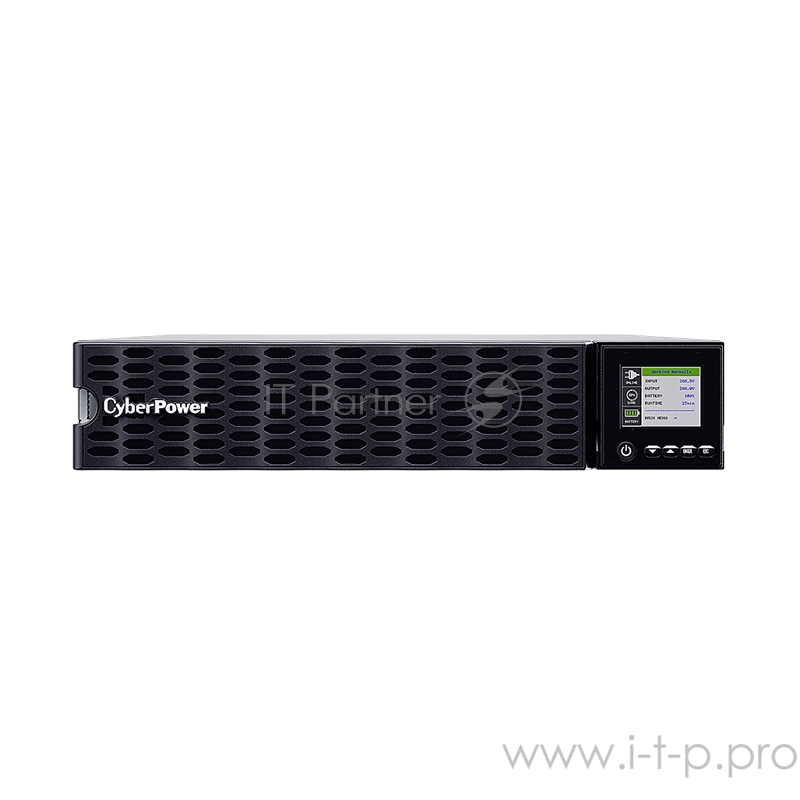 Источник бесперебойного питания UPS CyberPower OL6KERTHD Online 6000VA/6000W USB/RS-232+ Сухой контакт/EPO/SNMPslot (IEC C19 x 2, IEC C13 x 4, 1 клеммная колодка)