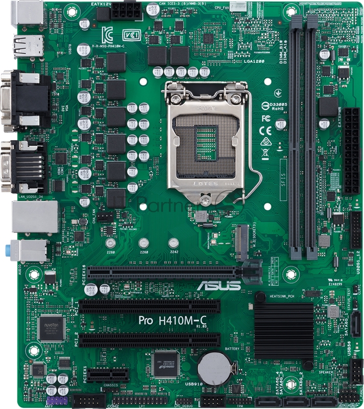 Материнская плата PRO H410M-C/CSM