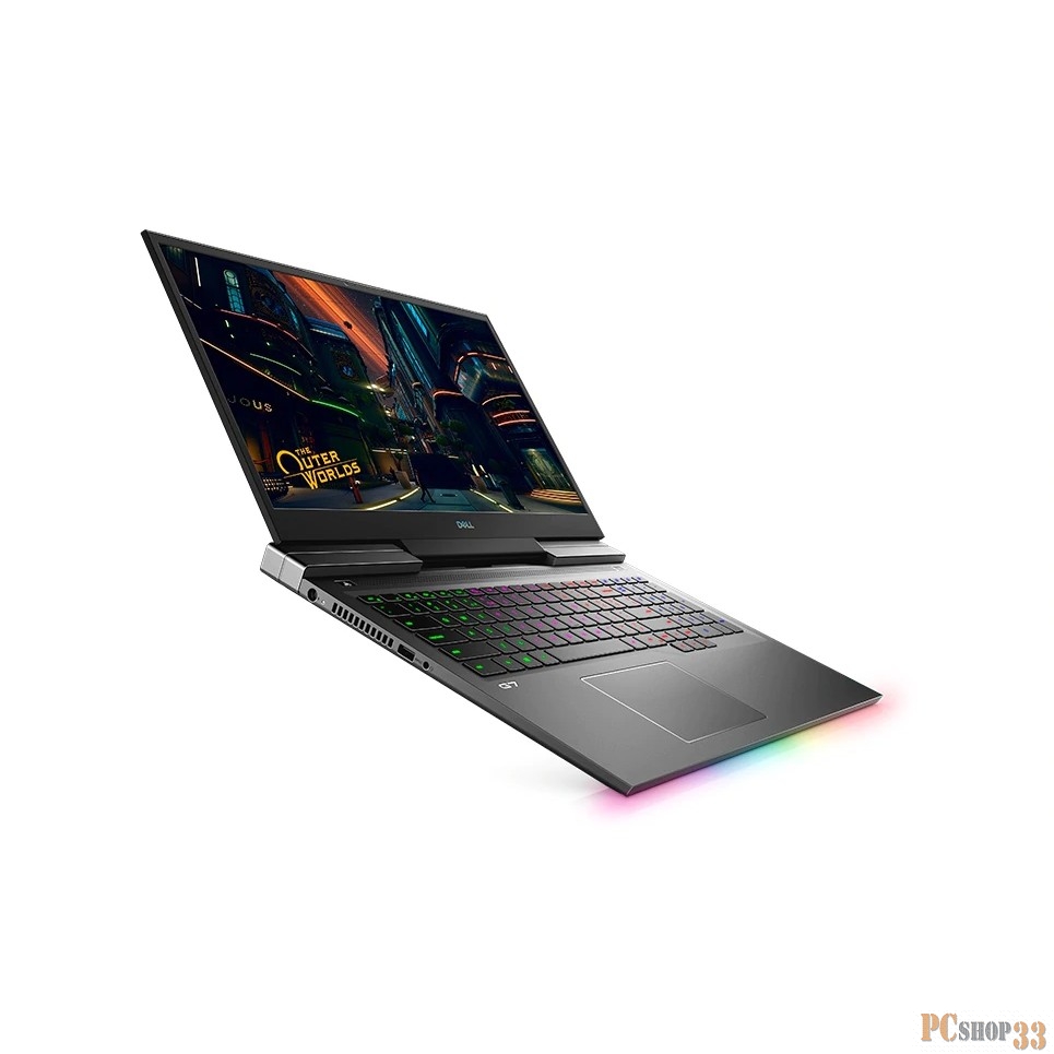 Ноутбук Dell G7 7700 Core i9 10885H/16Gb/SSD1Tb/NVIDIA GeForce RTX 2070 Super 8Gb/17.3/WVA/FHD (1920x1080)/Windows 10/black/WiFi/BT/Cam