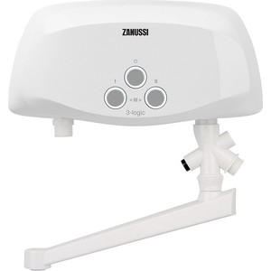 Водонагреватель проточный Zanussi 3-logic 3,5 T (кран)