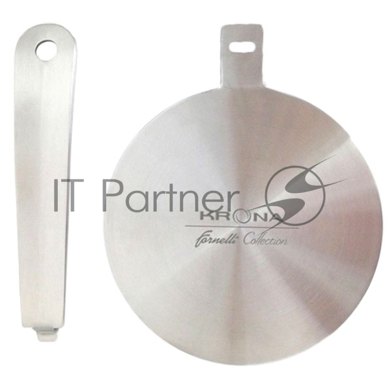 Адаптер для индукционных плит и поверхностей KRONA, D20 Цвет:Нержавеющая сталь Материалы:нержавеющая сталь