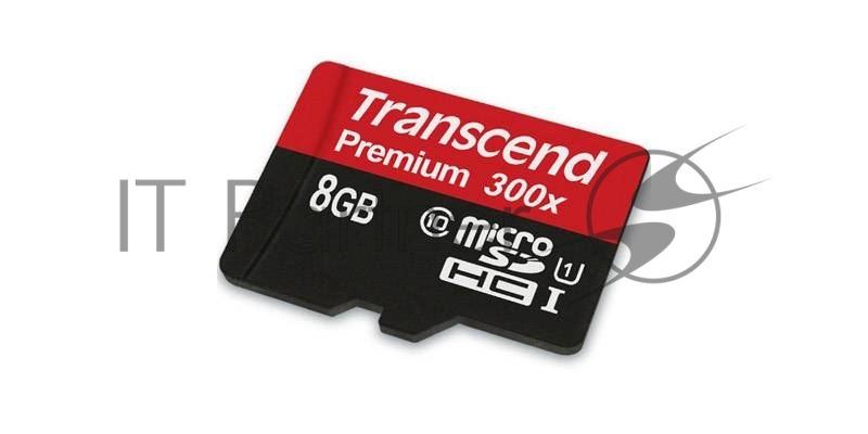 Карта памяти 8ГБ Transcend TS8GUSDCU1 microSD HC UHS-I Class10