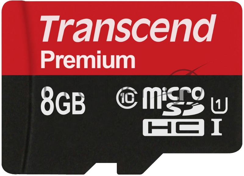 Карта памяти 8ГБ Transcend TS8GUSDCU1 microSD HC UHS-I Class10