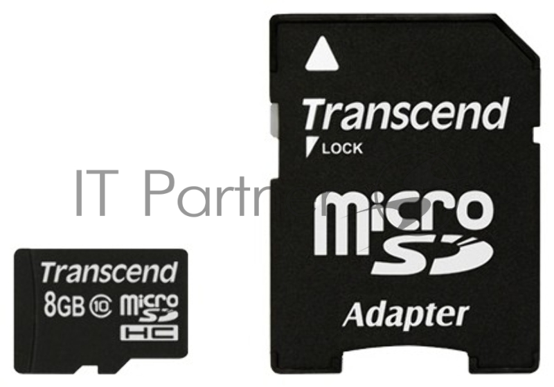 Карта памяти 8ГБ Transcend TS8GUSDCU1 microSD HC UHS-I Class10