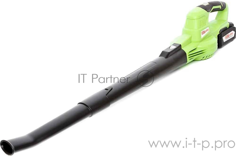 Воздуходувка аккумуляторная RedVerg RD-B18V (без акк, без з/у) 18В 9000-13000 об/мин воздушный поток 80-190 км/ч вес - 1,7кг