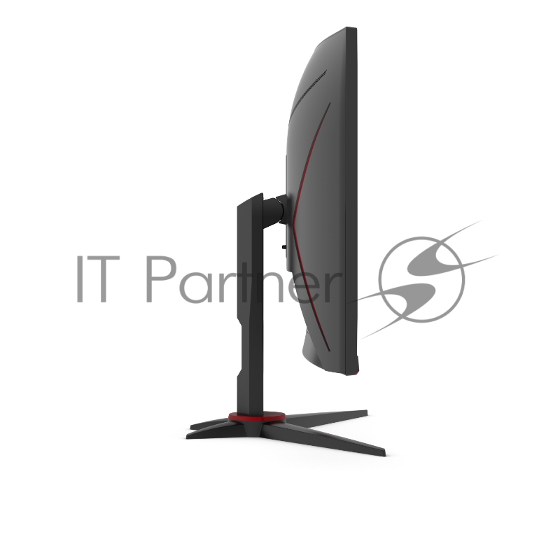 МОНИТОР 27 AOC C27G2ZE Black-Red (VA, изогнутый, 1920x1080, 240Hz, 0.5 ms, 178°/178°, 300 cd/m, 80M:1, +2xHDMI 2.0, +Di