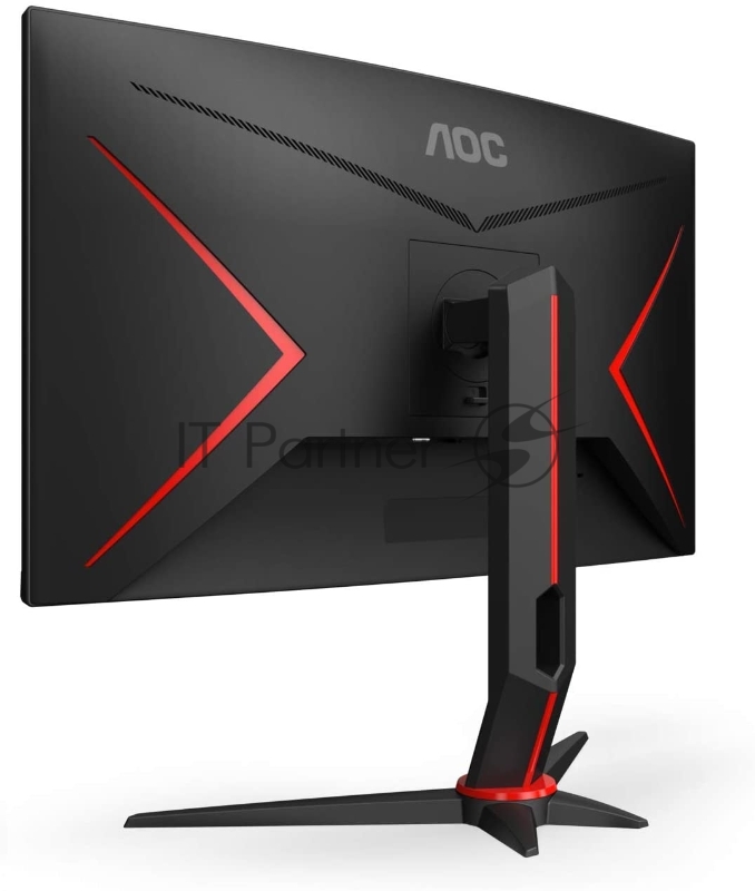 МОНИТОР 27 AOC C27G2ZU Black-Red (VA, изогнутый, 1920x1080, 240Hz, 0.5 ms, 178°/178°, 300 cd/m, 80M:1, +2xHDMI 2.0, +Di