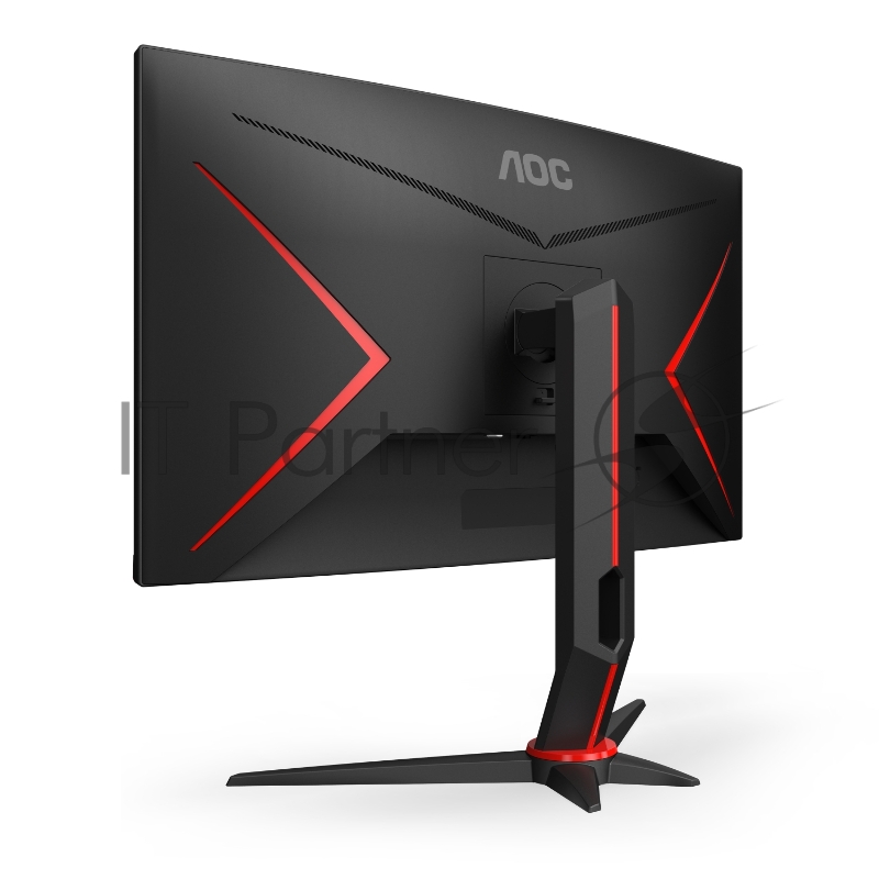 МОНИТОР 27 AOC C27G2ZU Black-Red (VA, изогнутый, 1920x1080, 240Hz, 0.5 ms, 178°/178°, 300 cd/m, 80M:1, +2xHDMI 2.0, +Di