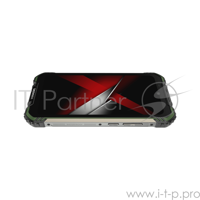 Смартфон Doogee Doogee S58 Pro Army Green, 5.71” 19:9 720 x 1520 пикселей, 4x2,0 ГГц+4x1,5 ГГц, 8 Core, 6GB RAM, 64GB, up to 256GB flash, 16 МП+ 2 МП + 2 МП/16Mpix, 2 Sim, 2G, 3G, LTE, BT v5.0, Wi-Fi, NFC, GPS, Type-C, 5180mAh, Android 10, 284 г, 162