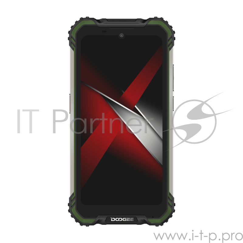 Смартфон Doogee Doogee S58 Pro Army Green, 5.71” 19:9 720 x 1520 пикселей, 4x2,0 ГГц+4x1,5 ГГц, 8 Core, 6GB RAM, 64GB, up to 256GB flash, 16 МП+ 2 МП + 2 МП/16Mpix, 2 Sim, 2G, 3G, LTE, BT v5.0, Wi-Fi, NFC, GPS, Type-C, 5180mAh, Android 10, 284 г, 162