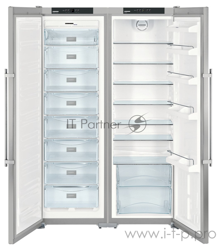Холодильник LIEBHERR SBSesf7212 морозильная камера side by side (SGNesf 3063-25 001+SKesf 4240-25 001)