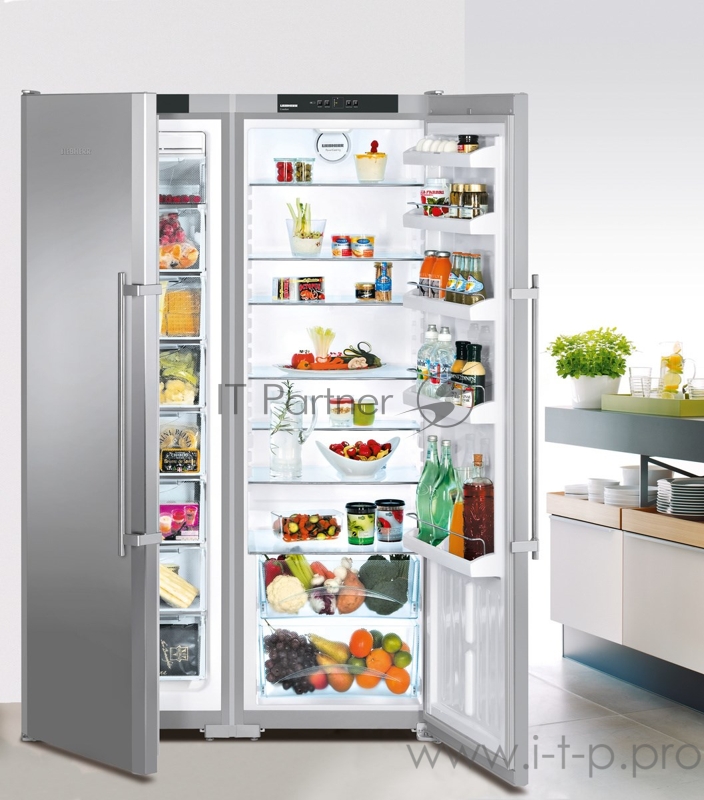 Холодильник LIEBHERR SBSesf7212 морозильная камера side by side (SGNesf 3063-25 001+SKesf 4240-25 001)