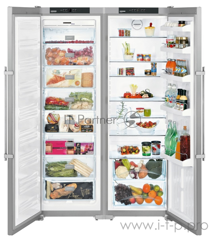 Холодильник LIEBHERR SBSesf7212 морозильная камера side by side (SGNesf 3063-25 001+SKesf 4240-25 001)