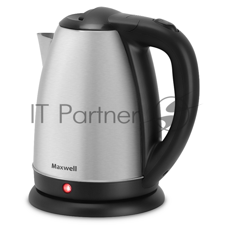 Чайник Maxwell Мощность 1500 Вт.Максимальный объем 1,8 л.Корпус из нержавеющей стали.
