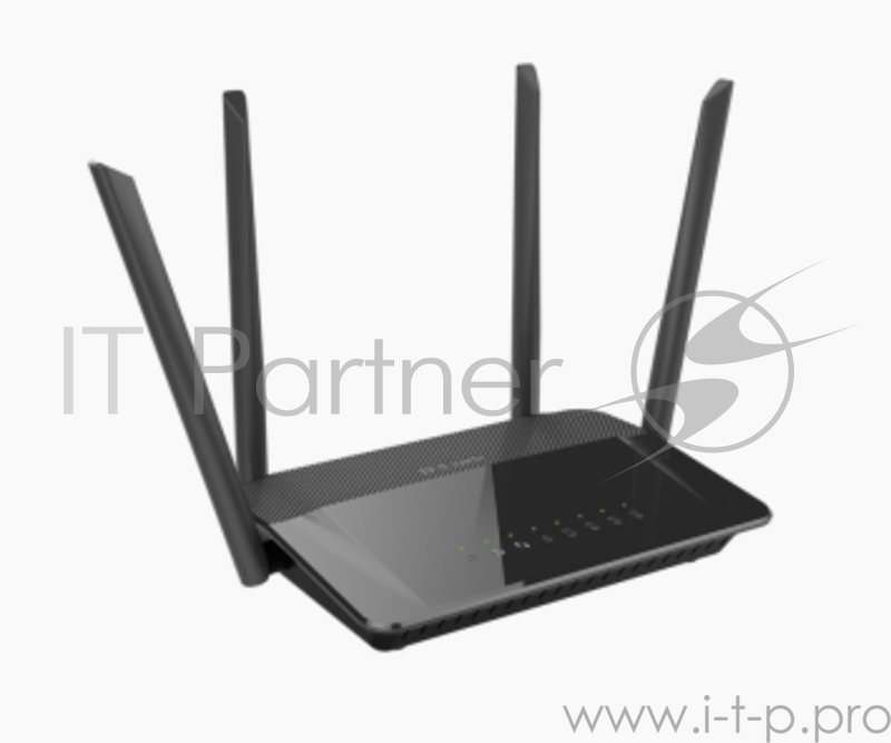 Маршрутизатор D-Link Беспроводной двухдиапазонный гигабитный маршрутизатор AC1200 с поддержкой MU-MIMO