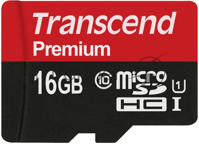 Карта памяти 16ГБ Transcend TS16GUSDCU1 microSD HC UHS-I Class10