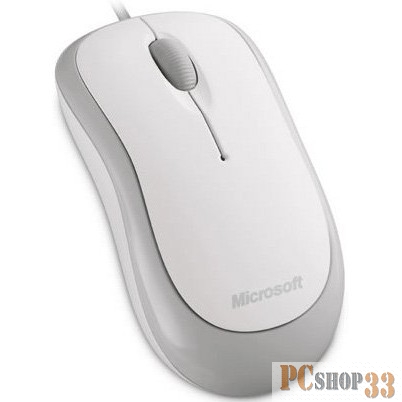 Мышь Мышь Microsoft Basic белый оптическая (1000dpi) USB (2but) 4YH-00008