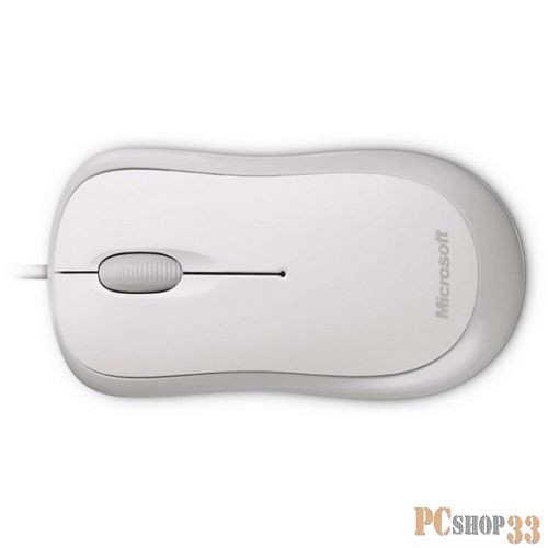 Мышь Мышь Microsoft Basic белый оптическая (1000dpi) USB (2but) 4YH-00008