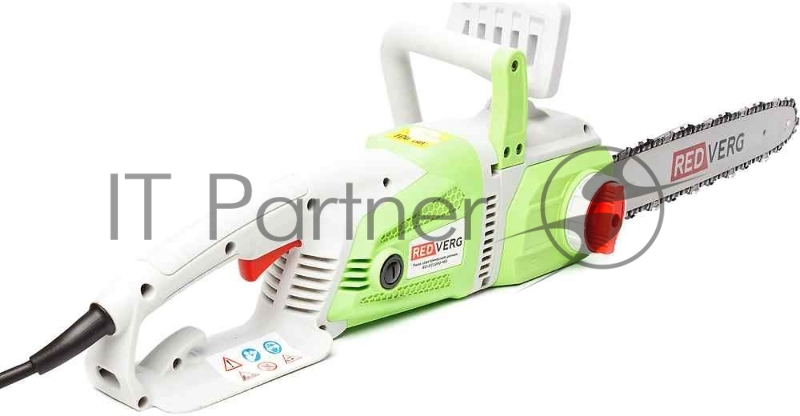 Пила цепная электрическая RedVerg RD-EC2200-16S 2200Вт шина-40 см шаг-3,8 толщина паза-1,3 мм кол-во вед. зв.-57 продольн. располож. быстрое натяжение цепи вес-5,5/6,35 кг