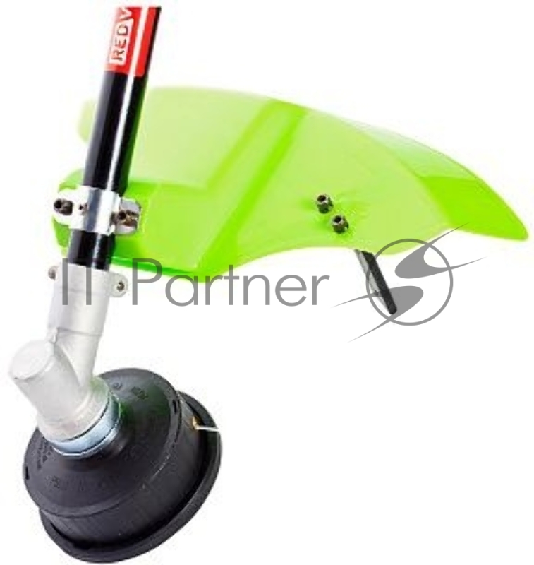 Триммер электрический RedVerg RD-EB1450S 1450Вт 220В/50Гц 7000/7500 об. мин. Прямая разъемная штанга ширина скашивания нож/леска -25,5/38см леска:1,6-2,0мм вес-5,8кг.