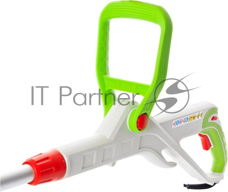 Триммер электрический RedVerg RD-ET550 550Вт 220В/50Гц 10000 об/мин нижнее размещение двигателя, леска 1,6 мм ширина скашивания 300мм телескопическая штанга D-образная доп рукоятка регулировка угла наклона штанги 4,25 кг